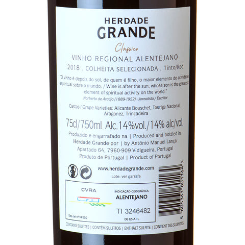 Herdade Grande - Classico Tinto