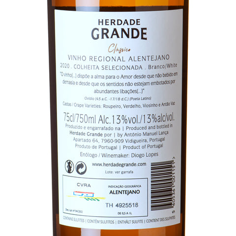 Herdade Grande - Classico Branco