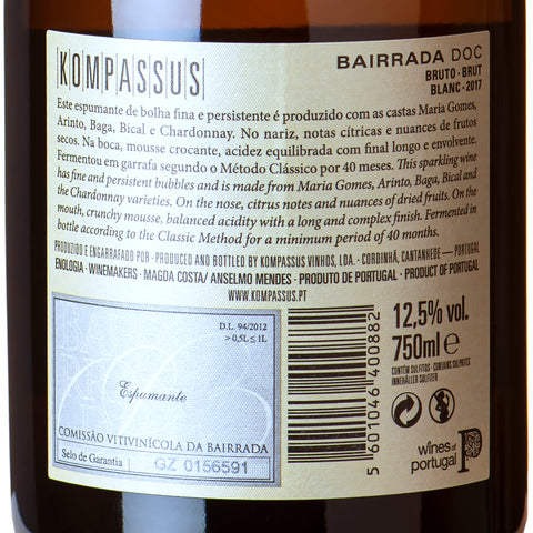 Kompassus - Espumante Blanc - Brut (Verwacht april/mei)