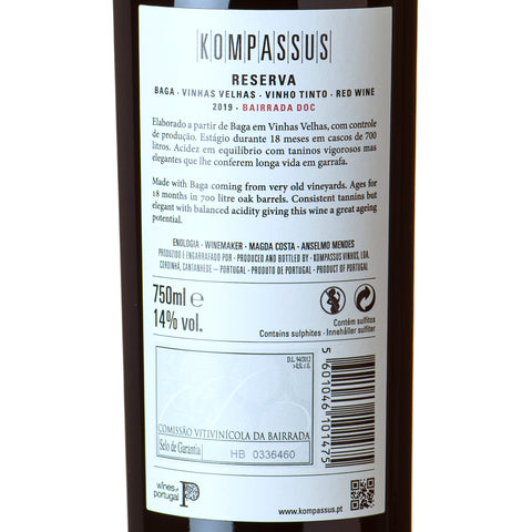 Kompassus - Reserva Tinto - Vinhas Velhas